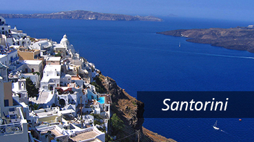 The Caldera in Santorini - Greece